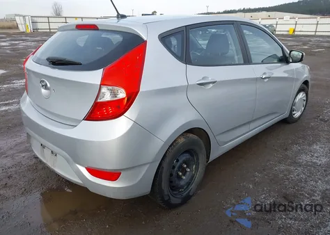 2014 Hyundai Accent Gs z USA, uszkodzony, nr VIN KMHCT5AE6EU158477